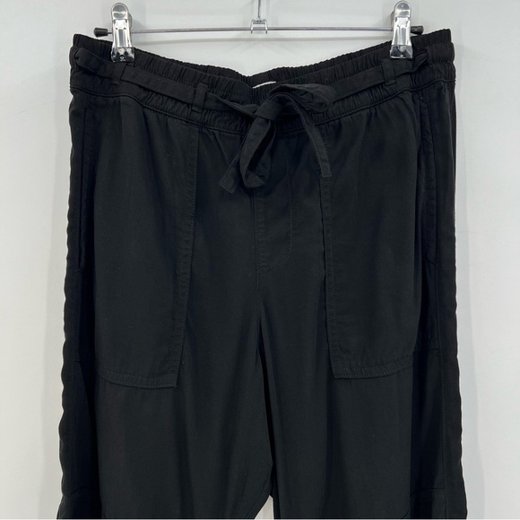 NSF Pull On Drawsting Waist Pant in Black Tencel Rayon Size M - Picture 7 of 10